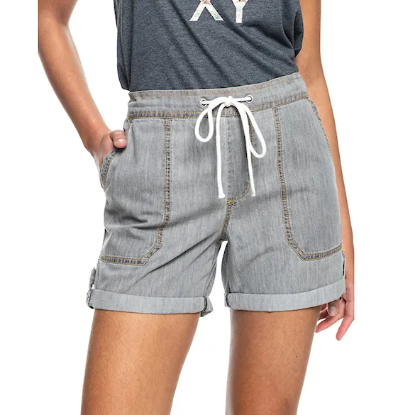 Kraťasy Roxy Milady Beach Grey Regular light grey 2022 - 1