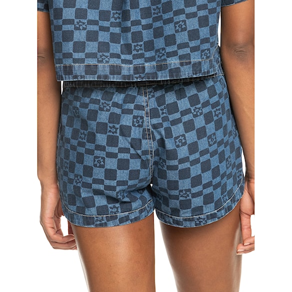 Kraťasy Roxy New Impossible Printed Mid mood indigo sol power 2023 - 4
