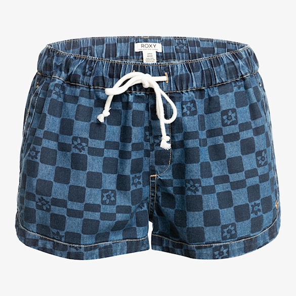 Kraťasy Roxy New Impossible Printed Mid mood indigo sol power 2023 - 6