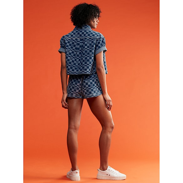 Kraťasy Roxy New Impossible Printed Mid mood indigo sol power 2023 - 7