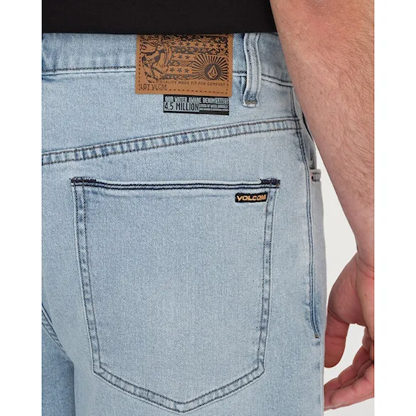Shorts Volcom Billow Denim Short 22 desert dirt indigo 2026 - 4