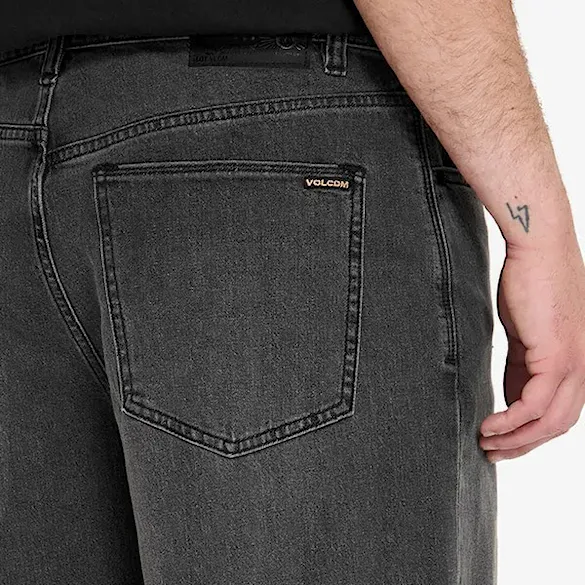 Kraťasy Volcom Chillow Denim Short 24 black grey 2026 - 3