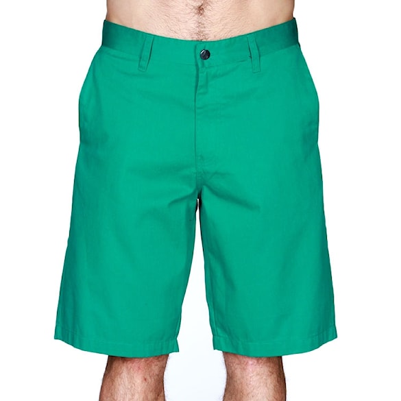 Zimní kraťasy Volcom Frickin Art emerald green - 1