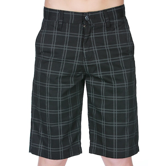 Kraťasy Volcom Frickin Plaid Jr black 2012 - 1