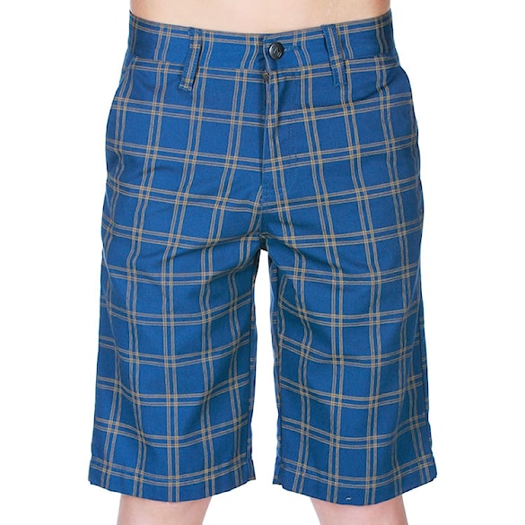 Kraťasy Volcom Frickin Plaid Jr blue moon 2012 - 1