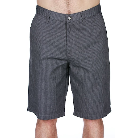 Zimní kraťasy Volcom Frickin Stripe charcoal heather 2012 - 1