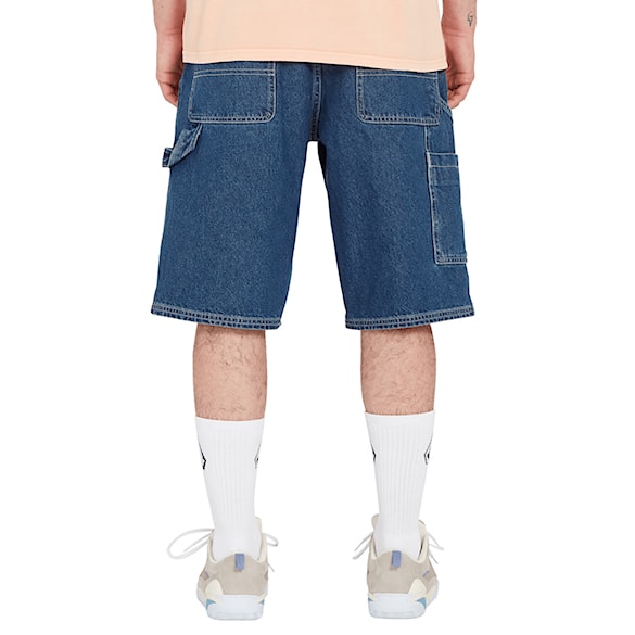 Kraťasy Volcom Labored Denim Utility Short indigo ridge wash 2025 - 2