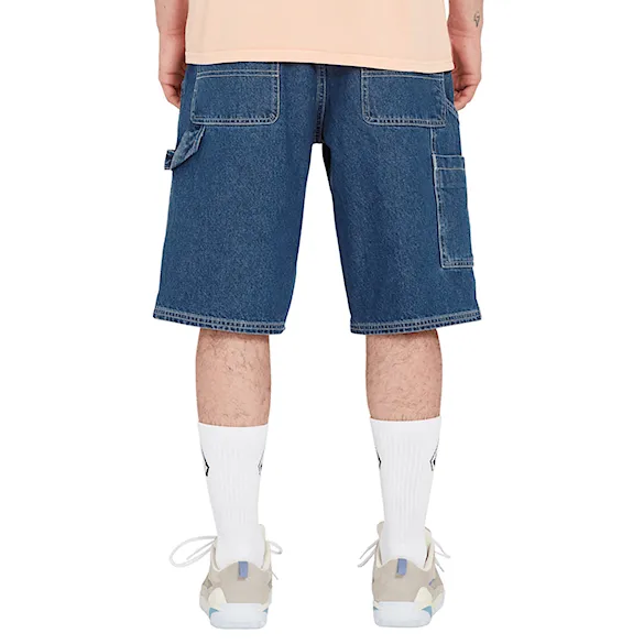 Kraťasy Volcom Labored Denim Utility Short indigo ridge wash 2025 - 2