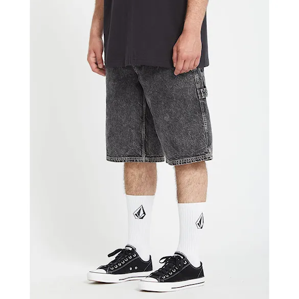 Shorts Volcom Labored Denim Utility Short light acid black 2025 - 3