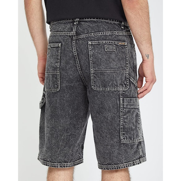 Shorts Volcom Labored Denim Utility Short light acid black 2025 - 4