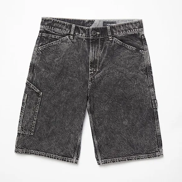 Shorts Volcom Labored Denim Utility Short light acid black 2025 - 7