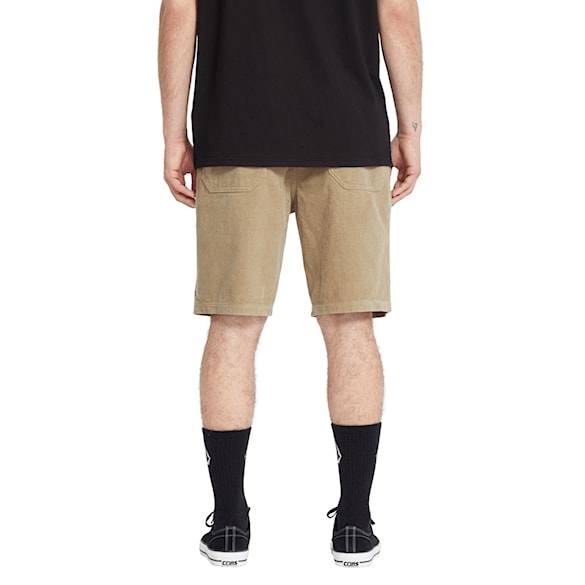 Kraťasy Volcom Outer Spaced Short 21 khaki 2025 - 2
