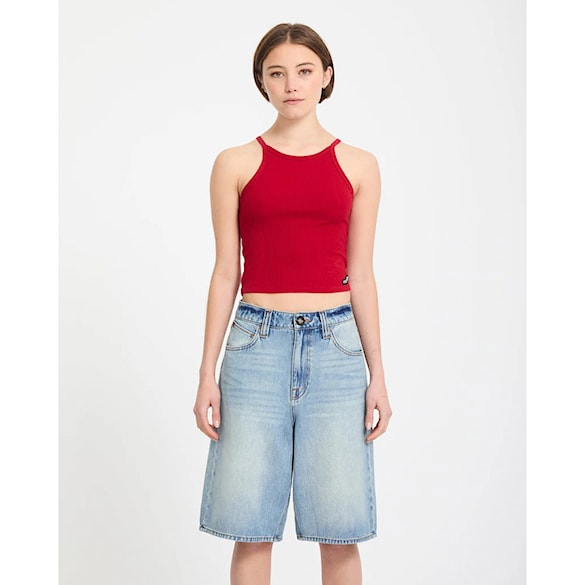 Shorts Volcom Wms Beeggy Denim Shorts dusty blue wash 2026 - 12