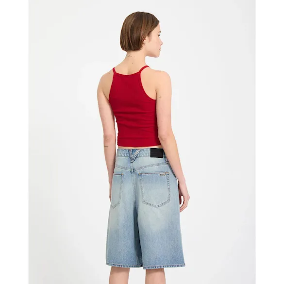 Szorty Volcom Wms Beeggy Denim Shorts dusty blue wash 2026 - 8