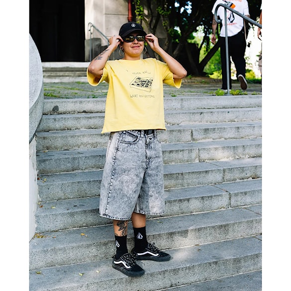 Szorty Volcom Wms Beeggy Denim Shorts grey vintage 2026 - 5