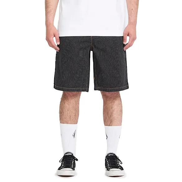 Shorts Volcom Work Dialed Short 22 black stripe 2026 - 1