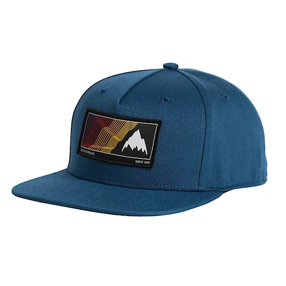 Kšiltovka Burton Elmore selvedge blue 2026 - 1
