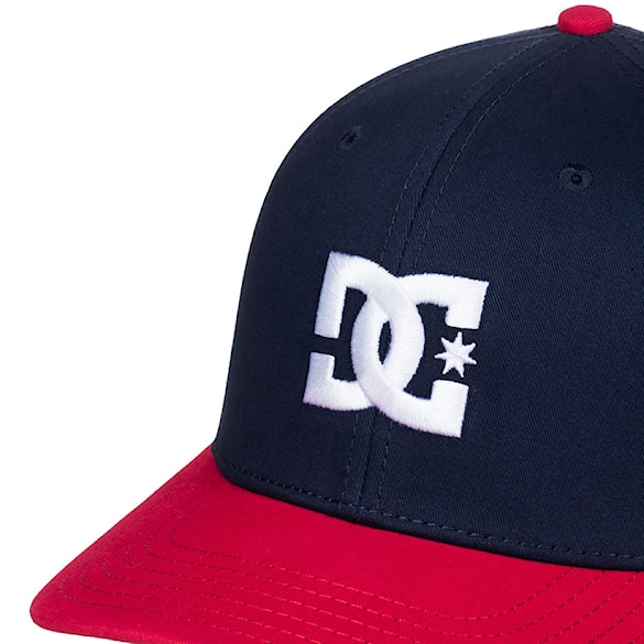 Czapka z daszkiem DC Cap Star dress blues/barbados cherry 2025 - 3
