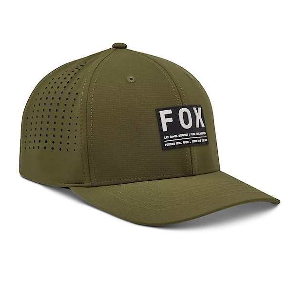 Czapka z daszkiem Fox Non Stop Tech Flexfit olive green 2026 - 1