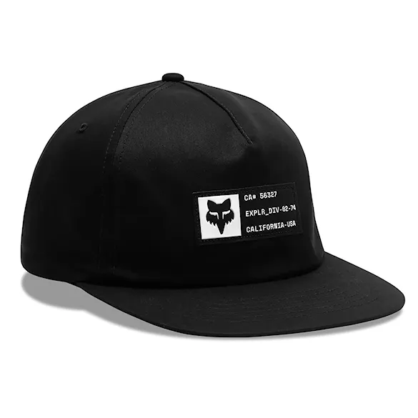 Cap Fox Vision Adjustable black 2025 - 1