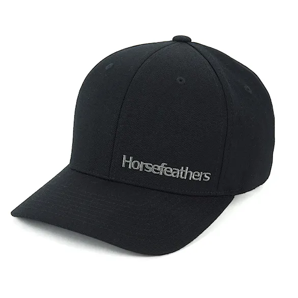 Kšiltovka Horsefeathers Beckett black 2026 - 1