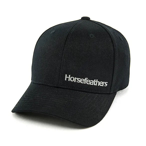 Kšiltovka Horsefeathers Beckett black 2026 - 2