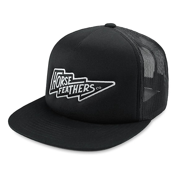 Czapka z daszkiem Horsefeathers Blaine black 2024 - 1
