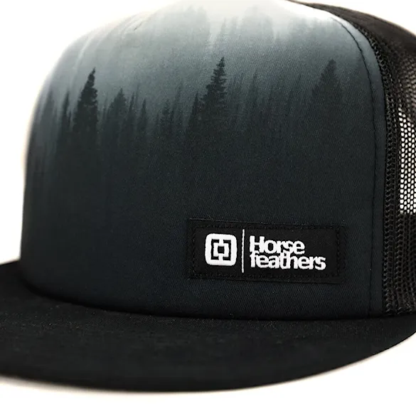 Czapka z daszkiem Horsefeathers Mave black 2026 - 7