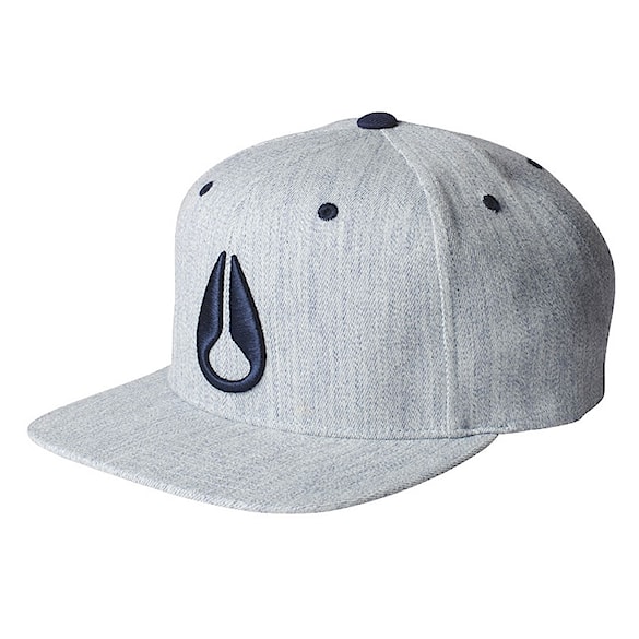 Kšiltovka Nixon Deep Down Marle navy heather 2013 - 1