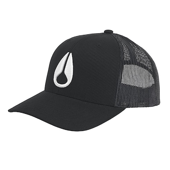 Kšiltovka Nixon Iconed Trucker black/white 2013 - 1