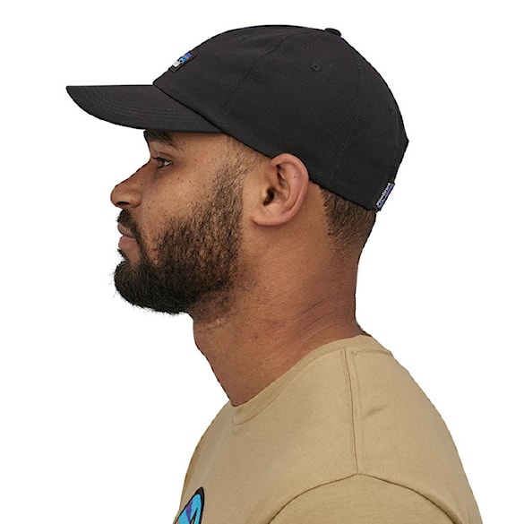 Šiltovka Patagonia P-6 Label Trad Cap black 2025 - 3