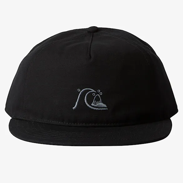 Czapka z daszkiem Quiksilver DNA Bubble black 2025 - 3