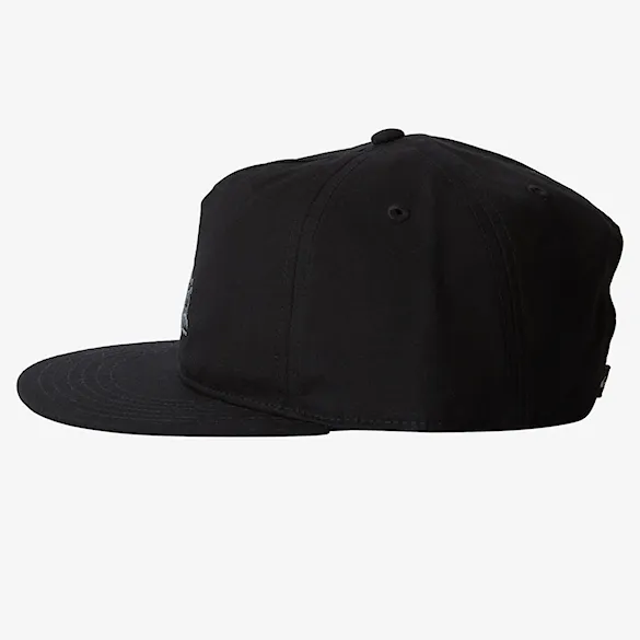Czapka z daszkiem Quiksilver DNA Bubble black 2025 - 4