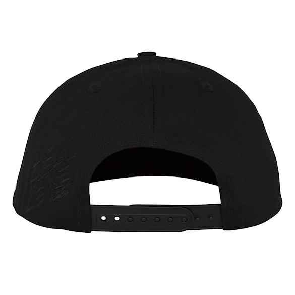 Cap Santa Cruz Skateboards Stranger Things Hellfire Club Snapback Structured black 2025 - 4