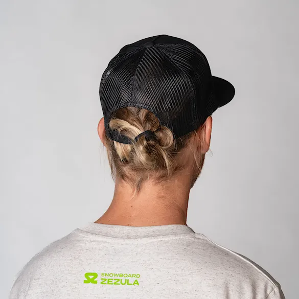 Šiltovka SNOWBOARD ZEZULA Ondra Šenk Trucker Cap black 2025 - 3