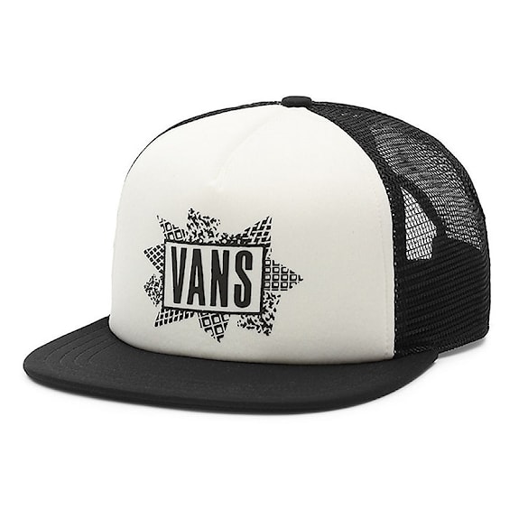 Šiltovka Vans Aster Trucker Antique white/black 2022 - 1