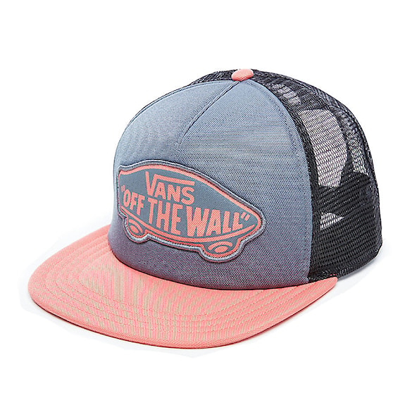 Czapka z daszkiem Vans Beach Girl Trucker dark slate/spiced coral 2018 - 1