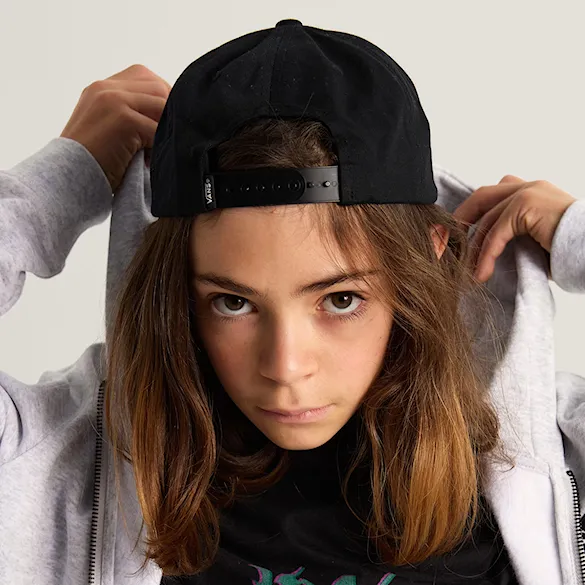 Czapka z daszkiem Vans Kids Drop V Logo Snapback black 2026 - 2