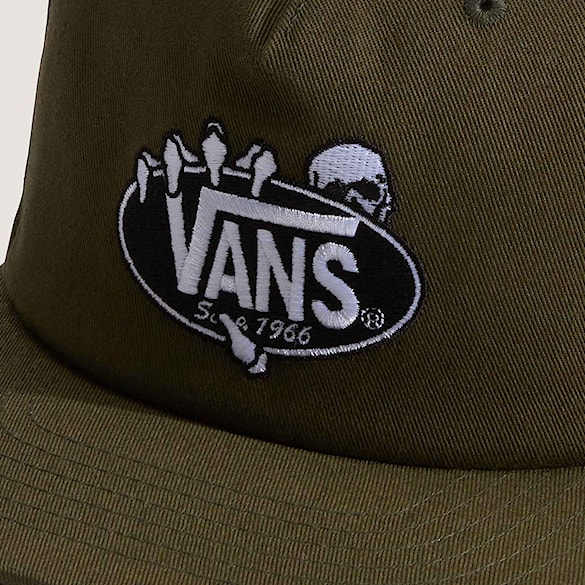 Kšiltovka Vans Show Off Unstructured mossy olive 2026 - 3