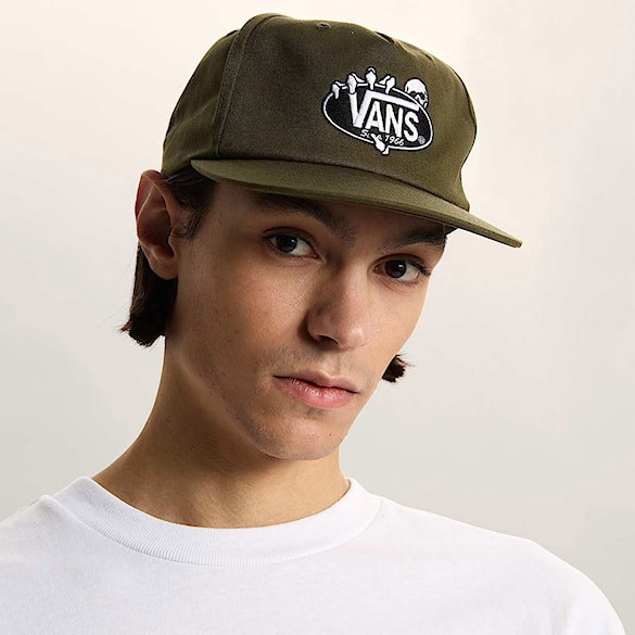 Kšiltovka Vans Show Off Unstructured mossy olive 2026 - 4