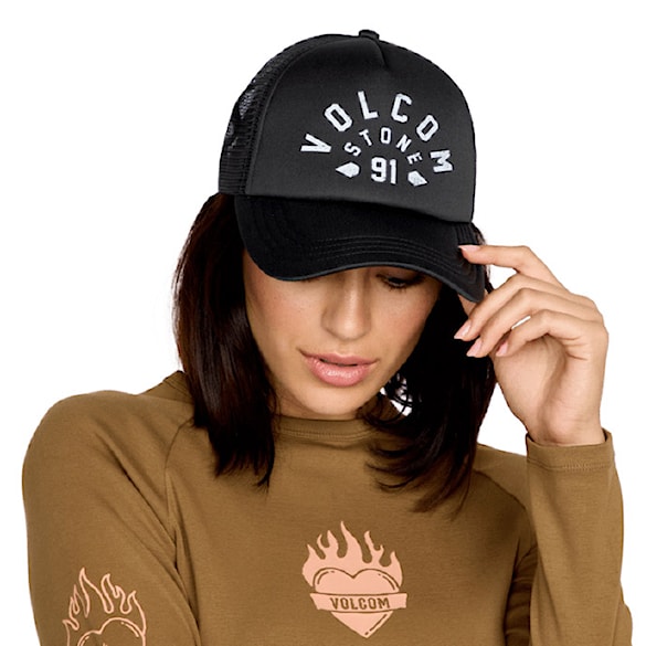 Kšiltovka Volcom Into Paradise Vintage Black 2025 - 1