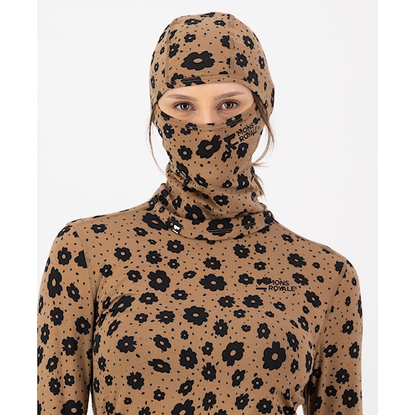 Kominiarka Mons Royale Santa Rosa Merino Balaclava aoraki lily toffee 2026 - 2