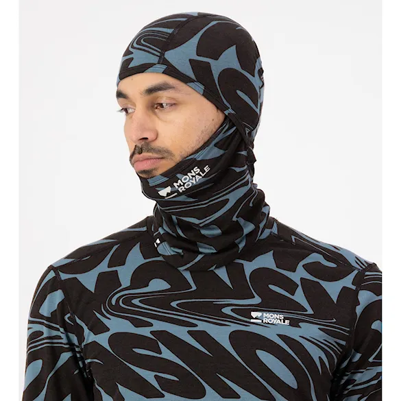 Kukla Mons Royale Santa Rosa Merino Balaclava signal lost goblin blue 2026 - 3