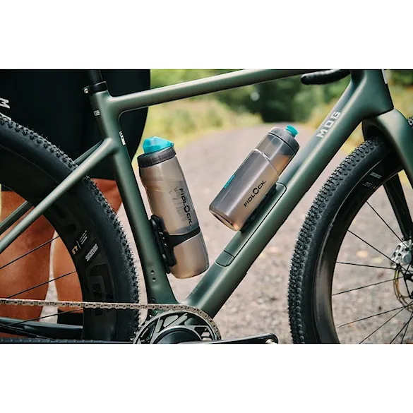 Fľaša na bicykel Fidlock Bottle Twist 800 Antibacterial Set dark - 3