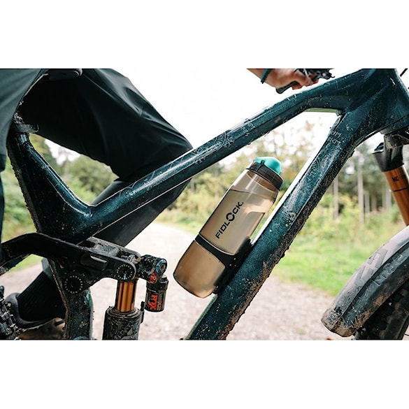 Fľaša na bicykel Fidlock Bottle Twist 800 Antibacterial Set dark - 4