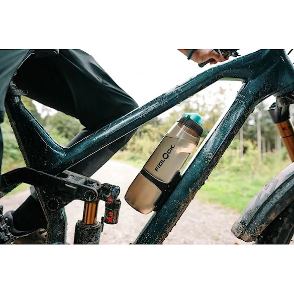 Fľaša na bicykel Fidlock Bottle Twist 800 Antibacterial Set dark - 4