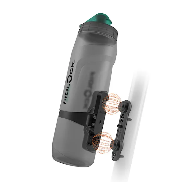 Fľaša na bicykel Fidlock Bottle Twist 800 Antibacterial Set dark - 1
