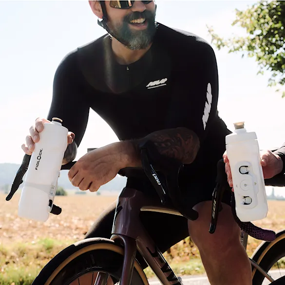 Bidon do roweru Fidlock Bottle Twist 800 Set polar white - 2