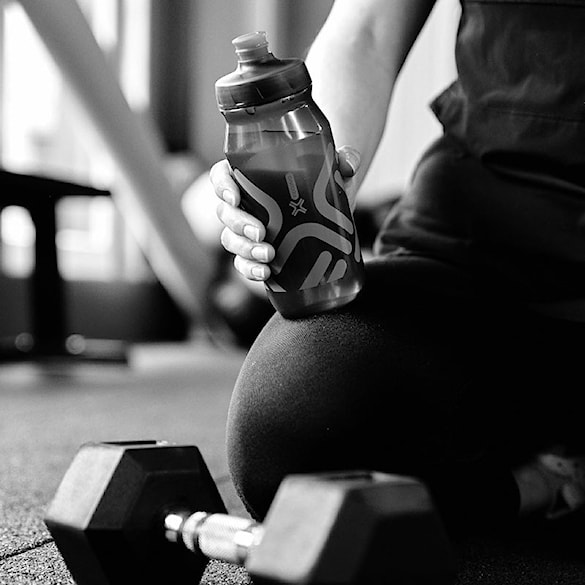 Fľaša na bicykel Fidlock Fidguard Bottle 600 Antibacterial black/grey - 3