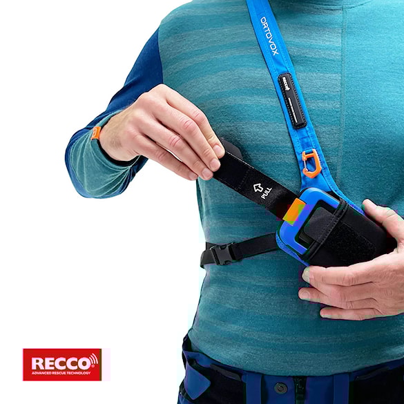 Detektor lawinowy ORTOVOX DIRACT blue ocean - 4